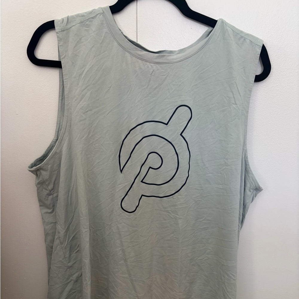 Peloton Women's Light Gray Muscle Tee